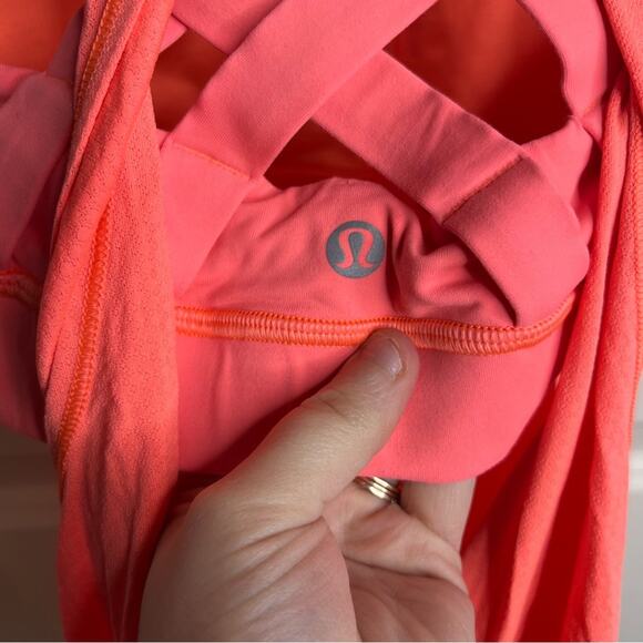 Lululemon Ready & Go Tank Built In Bra Very Light Flare Size 4 - Picture 5 of 6